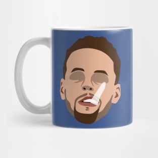 chewing mouthguard steph Mug